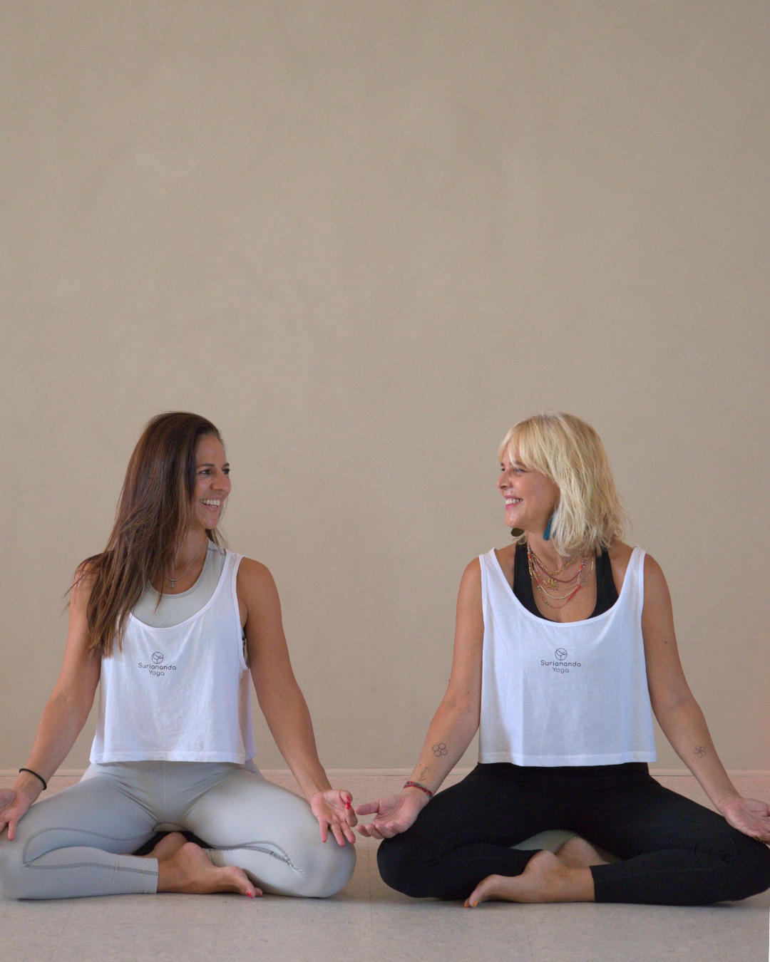 Interior del estudio de yoga